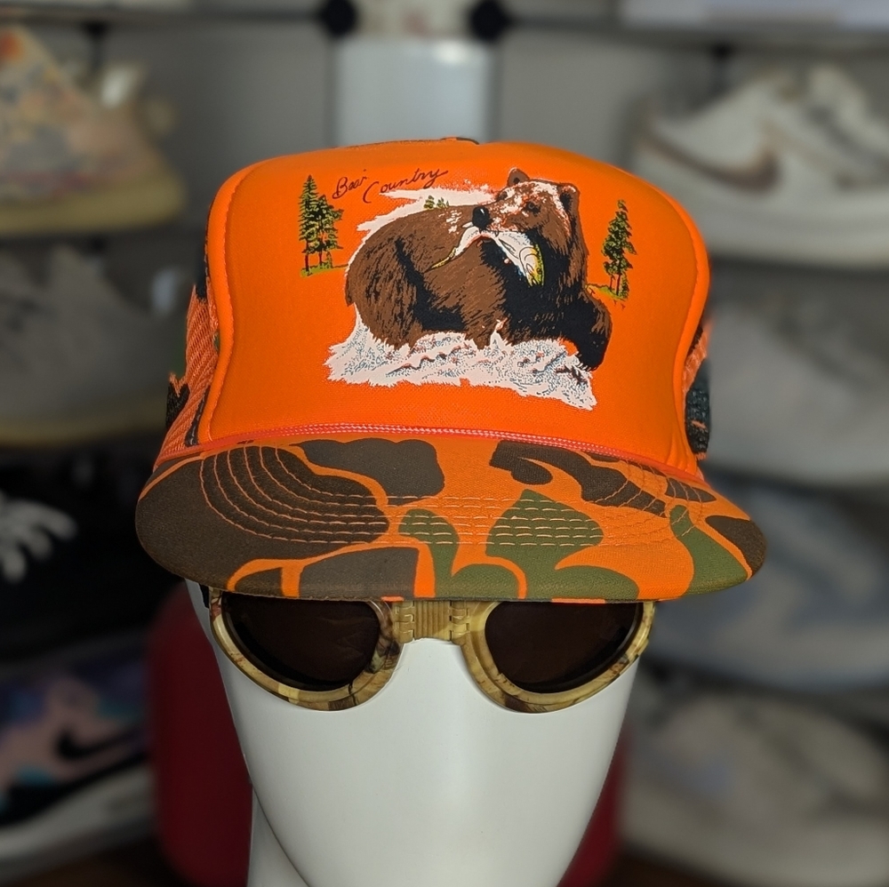 Bear Country Vintage Trucker Hat (OS)